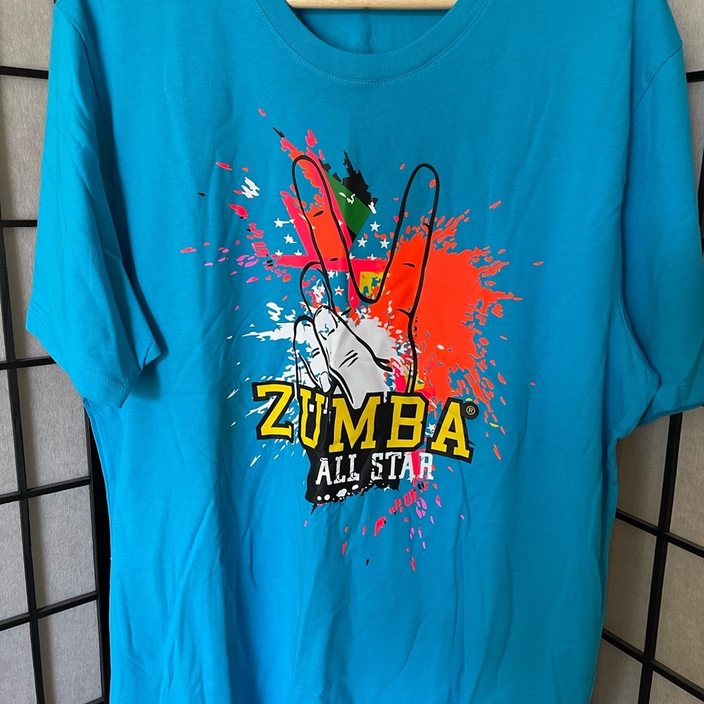 Zumba Instructor T Shirt NWT, size Large